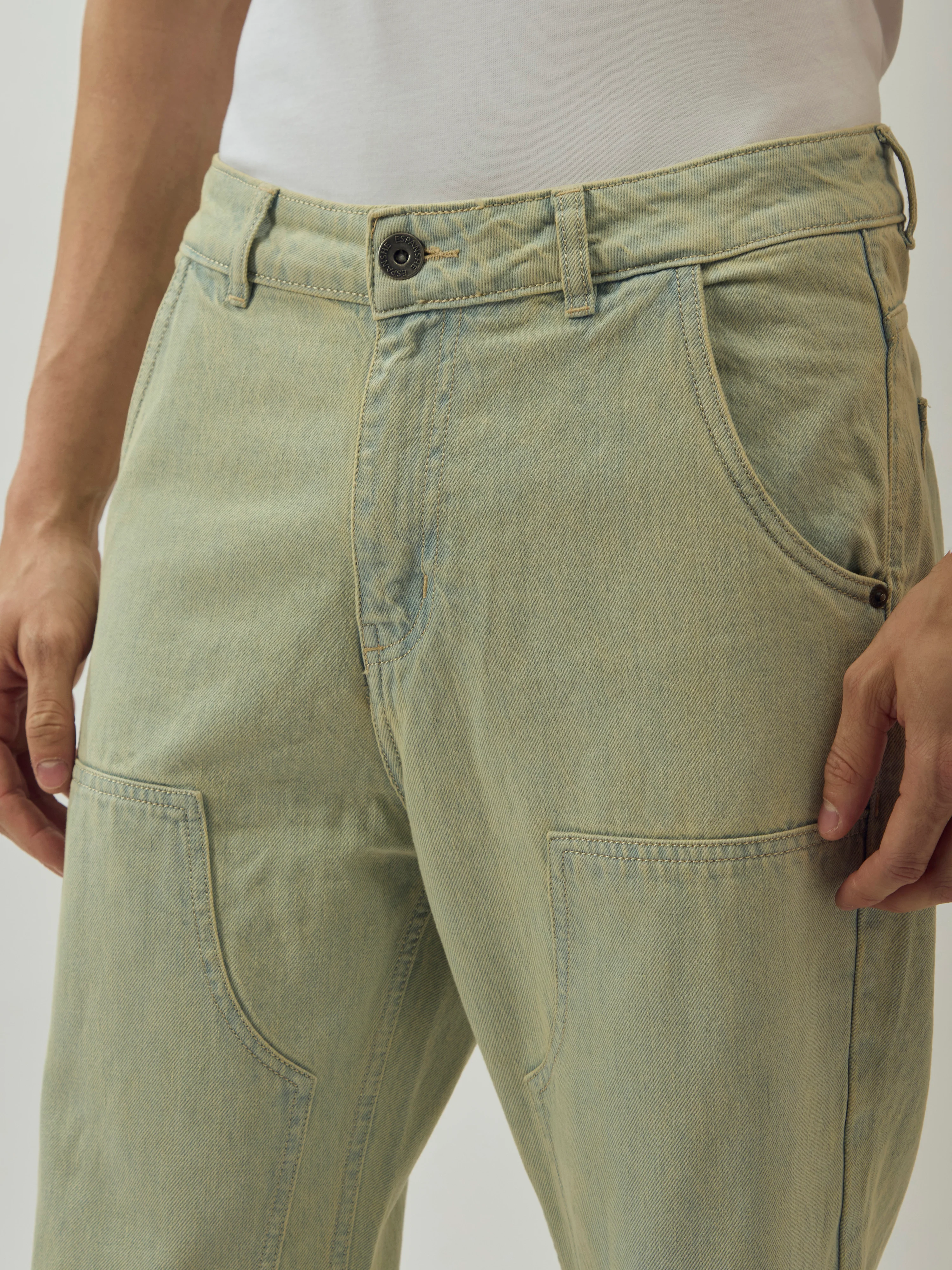 Retro - Flared Jeans - Stained Blue - Image 4