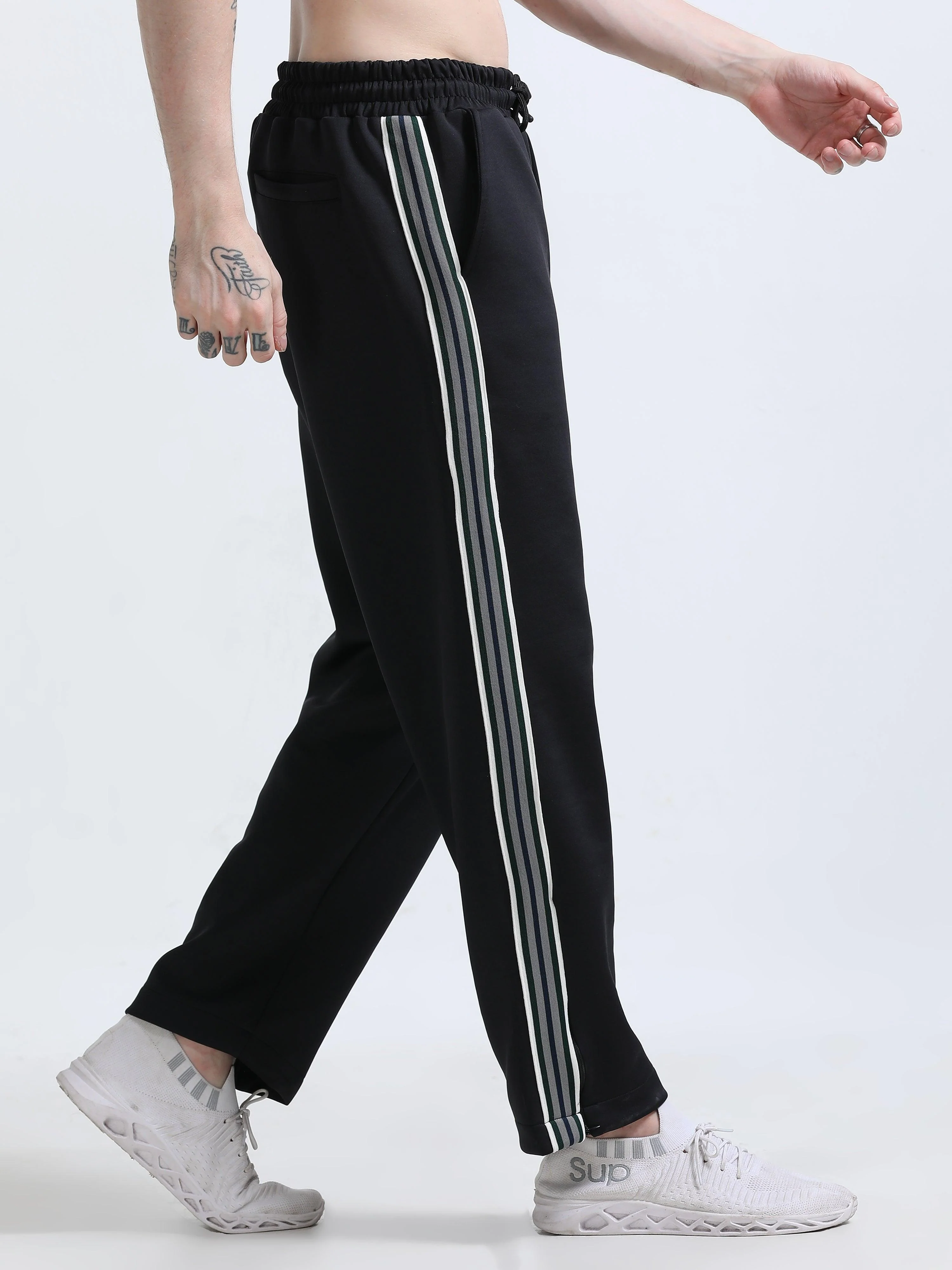 Rowan Premium Track Pant - Black - Image 4