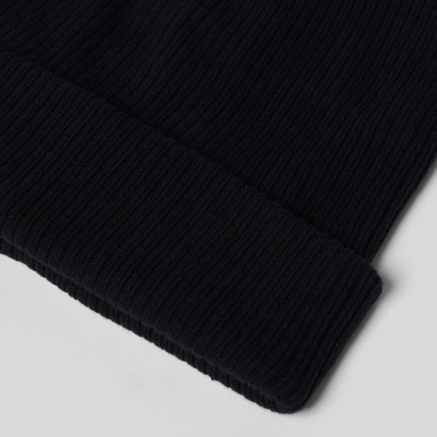 Rustic - Knitted Beanie - Black - Image 4