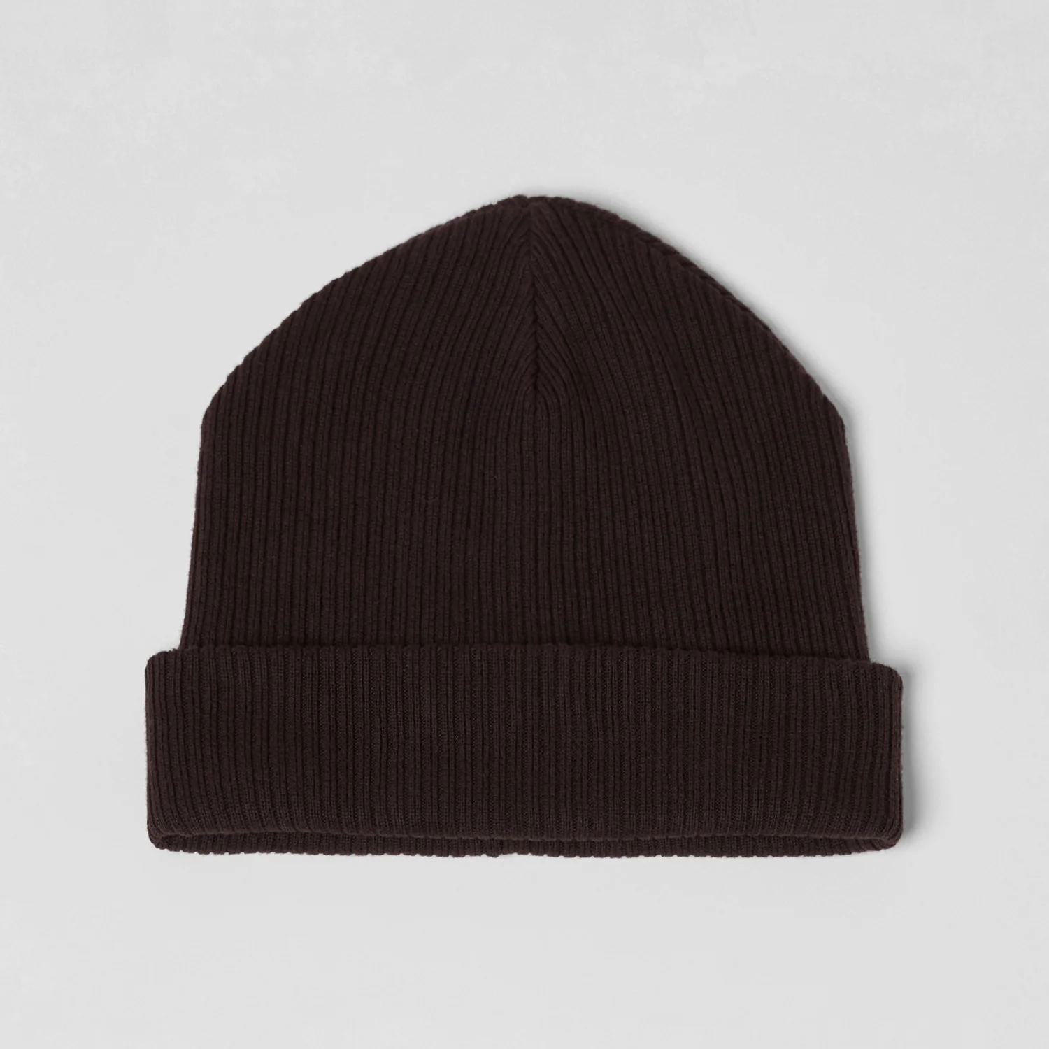 Rustic - Knitted Beanie - Brown