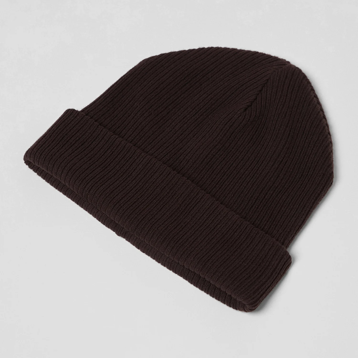 Rustic - Knitted Beanie - Brown - Image 2