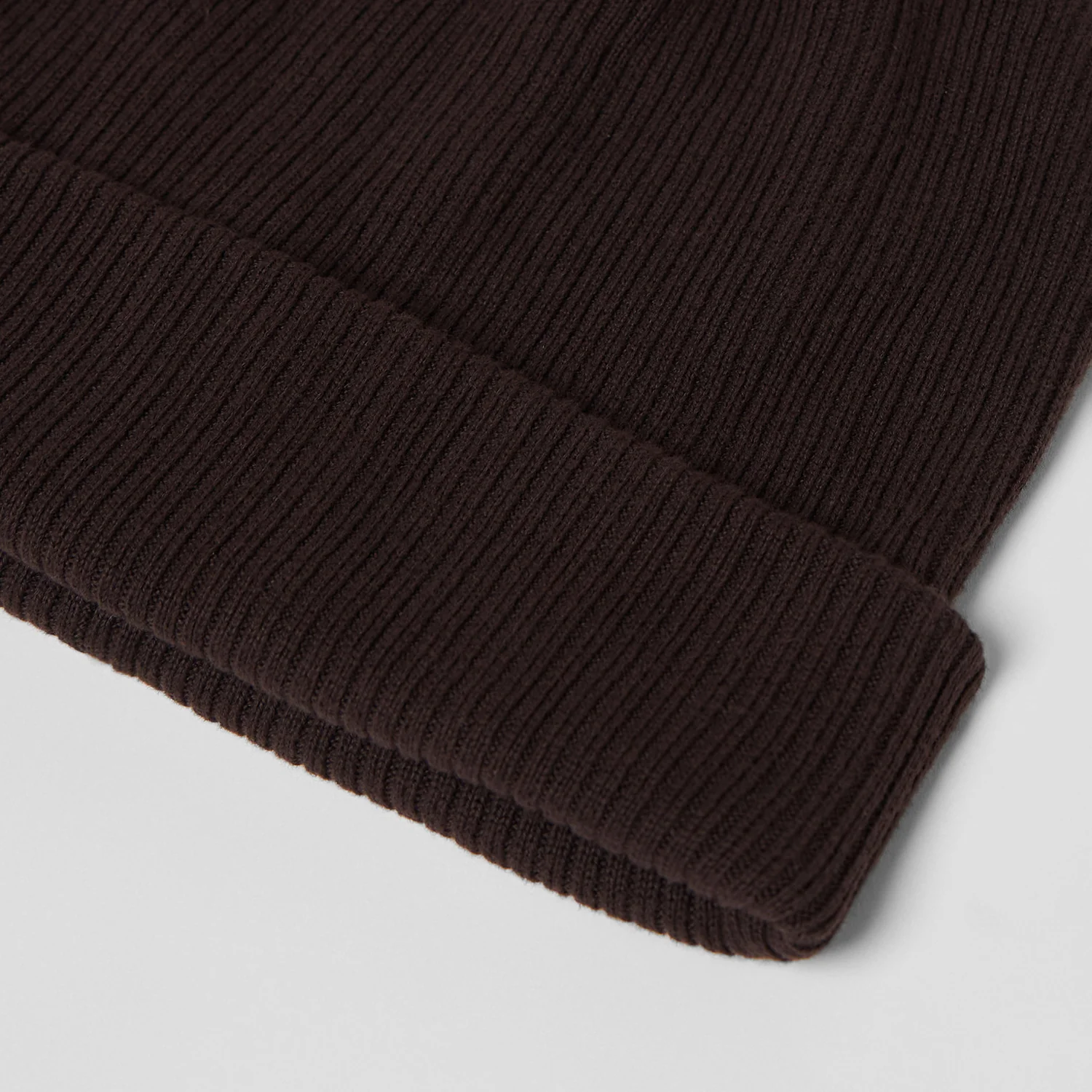 Rustic - Knitted Beanie - Brown - Image 4
