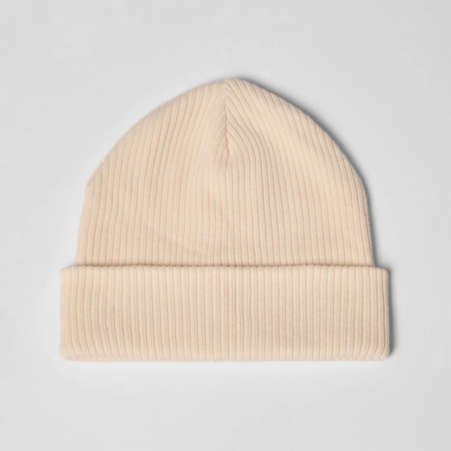 Rustic - Knitted Beanie - Cream