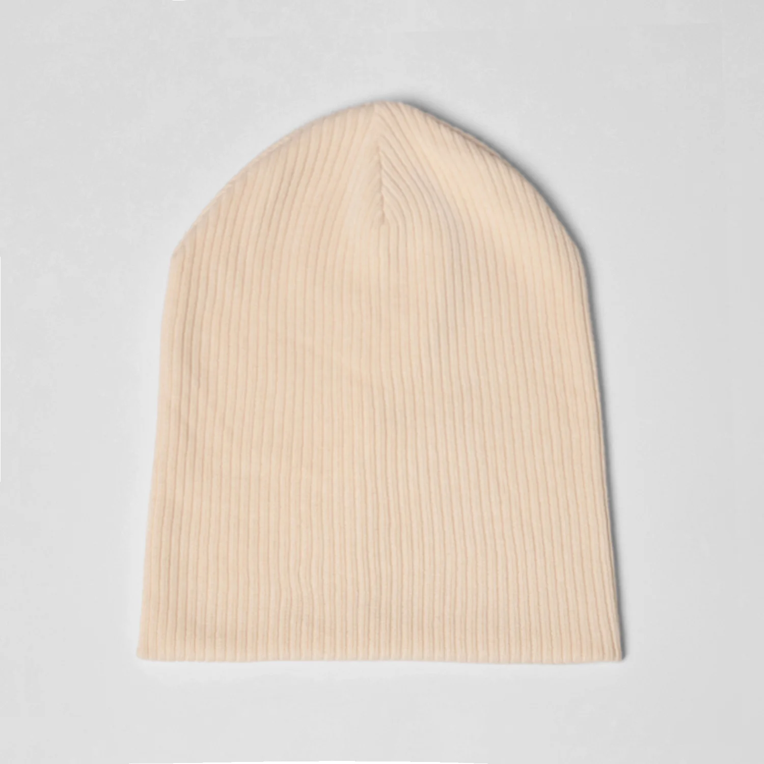 Rustic - Knitted Beanie - Cream - Image 3