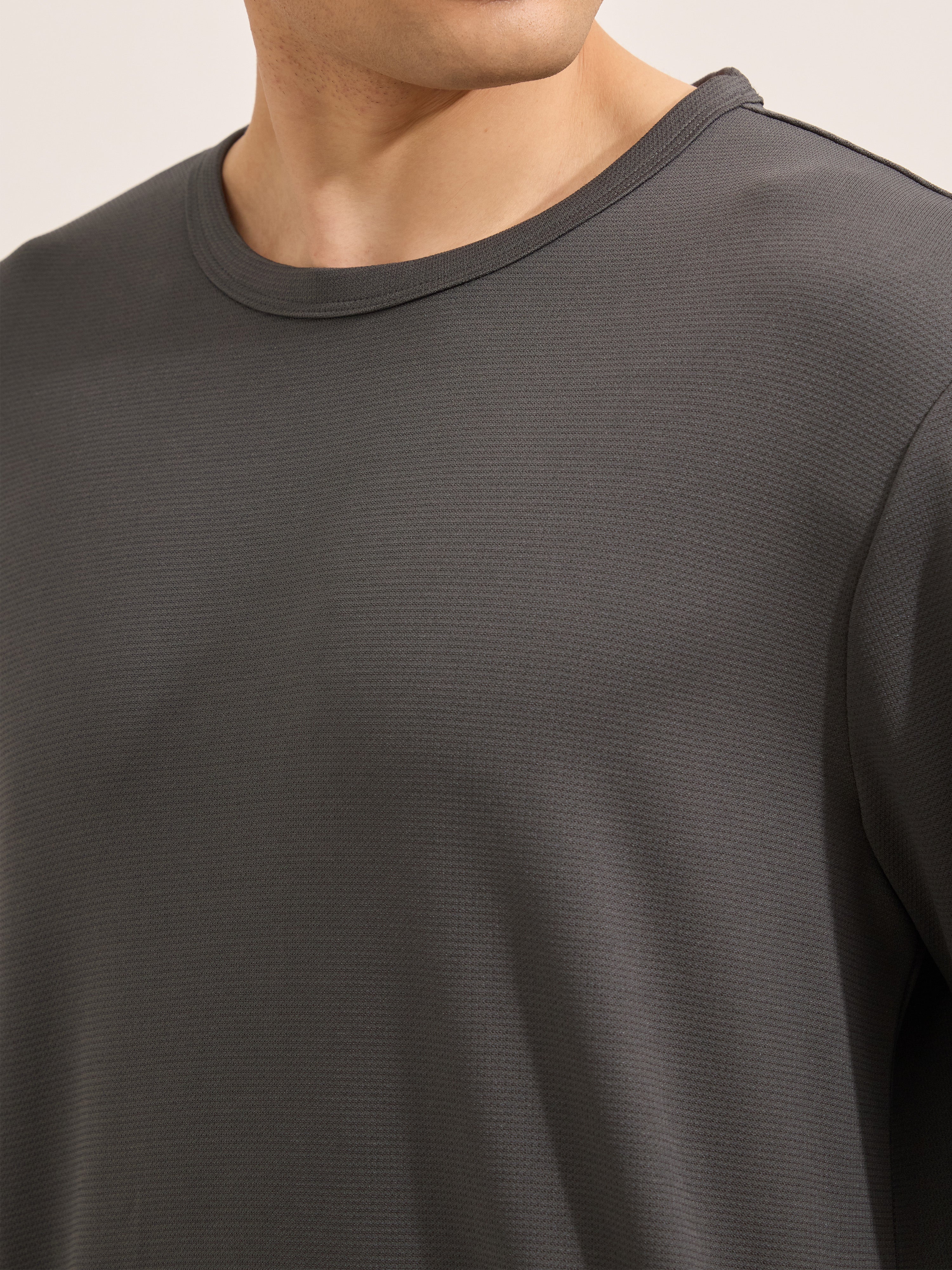 Slate Ride - Relaxed Fullsleeve Tshirt - Grey - Image 5