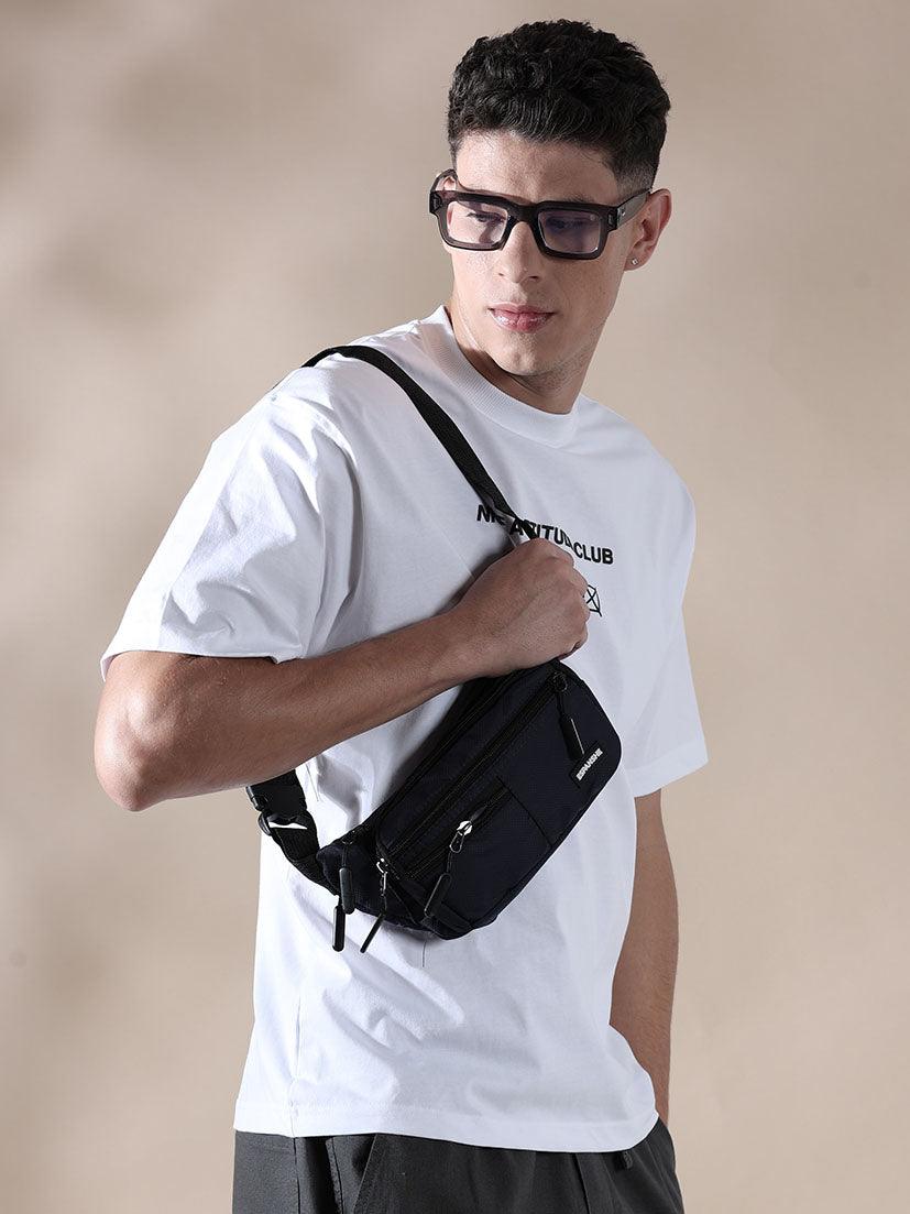 Small Fanny Bag Navy Blue - Image 7