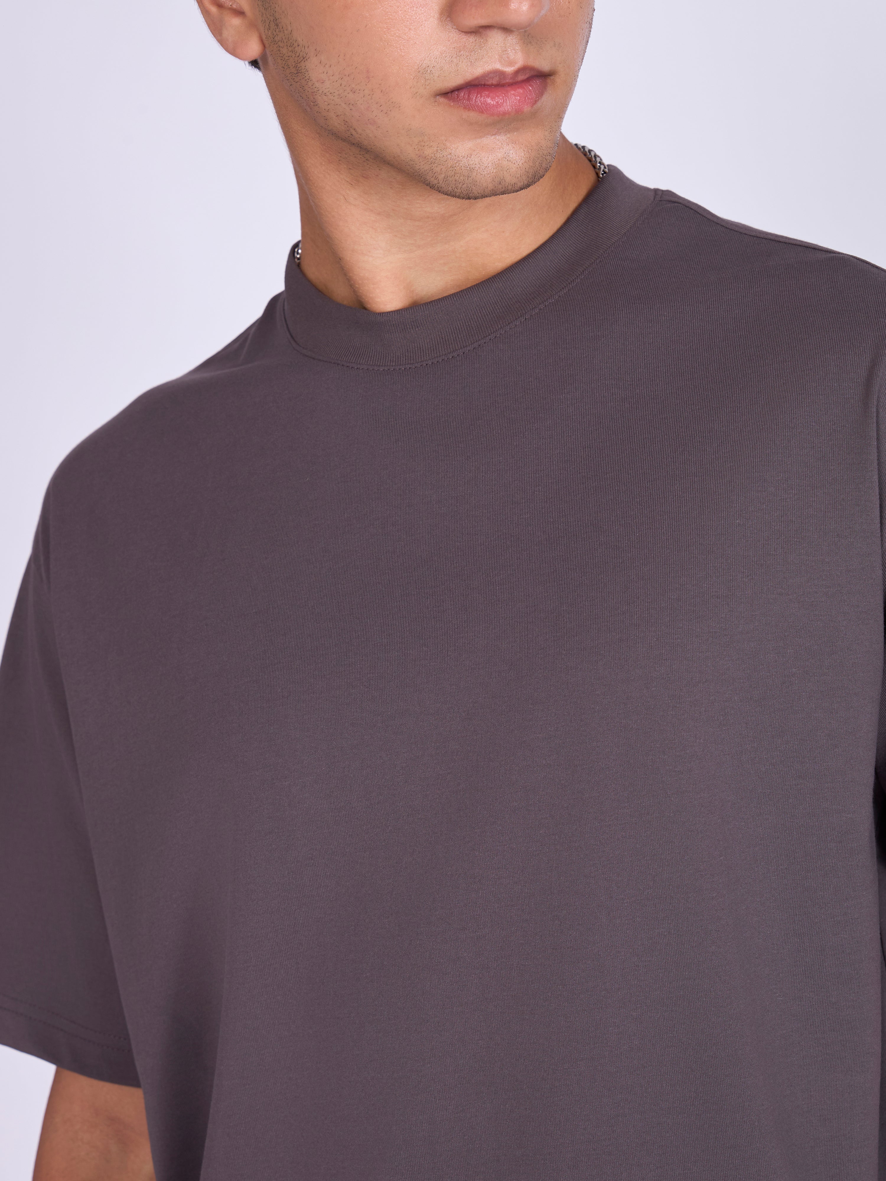 Stirling - Loose Fit T-Shirt - Ground Coffee - Image 4