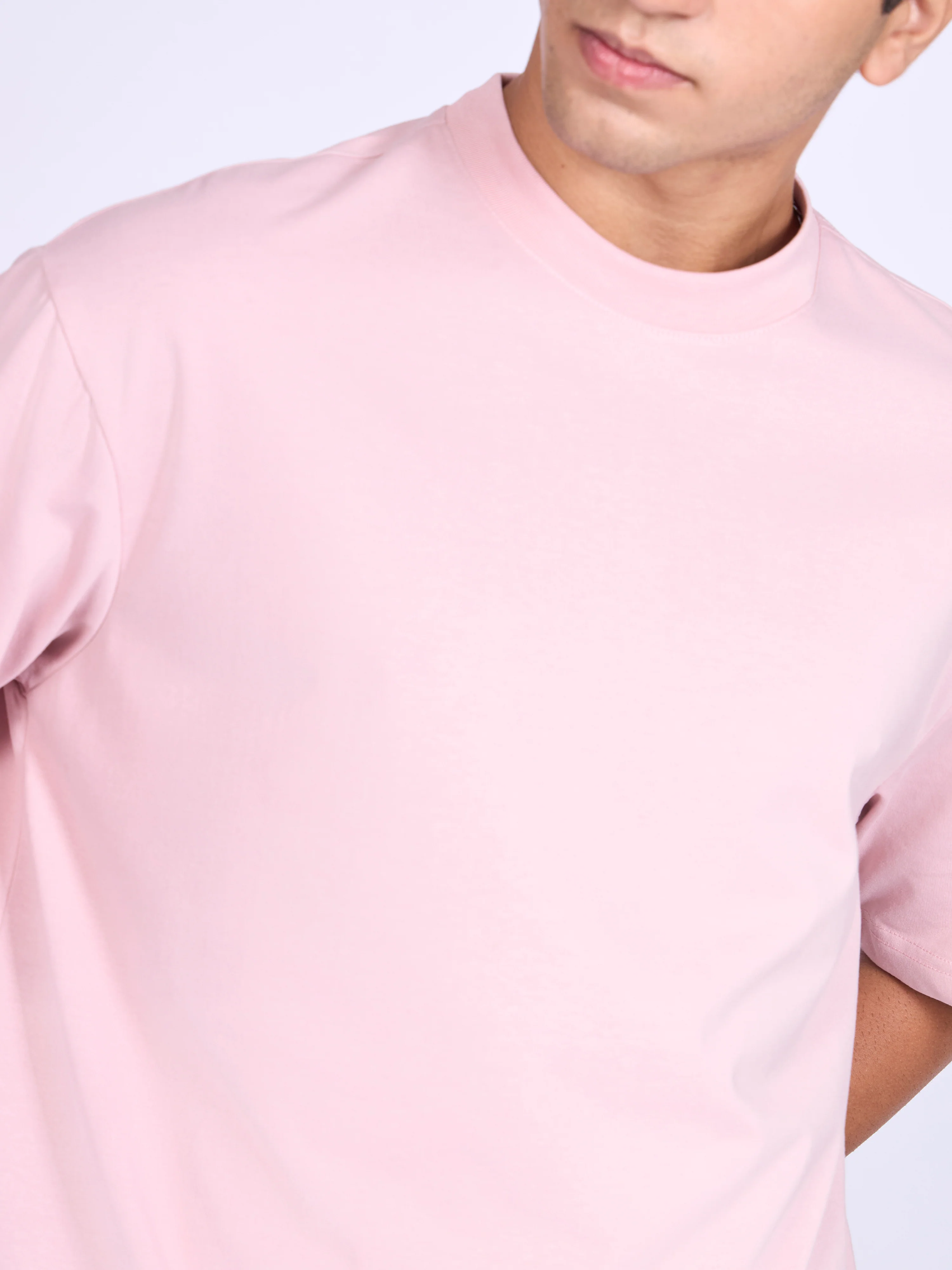 Stirling - Loose Fit T-Shirt - Peach Pink - Image 5