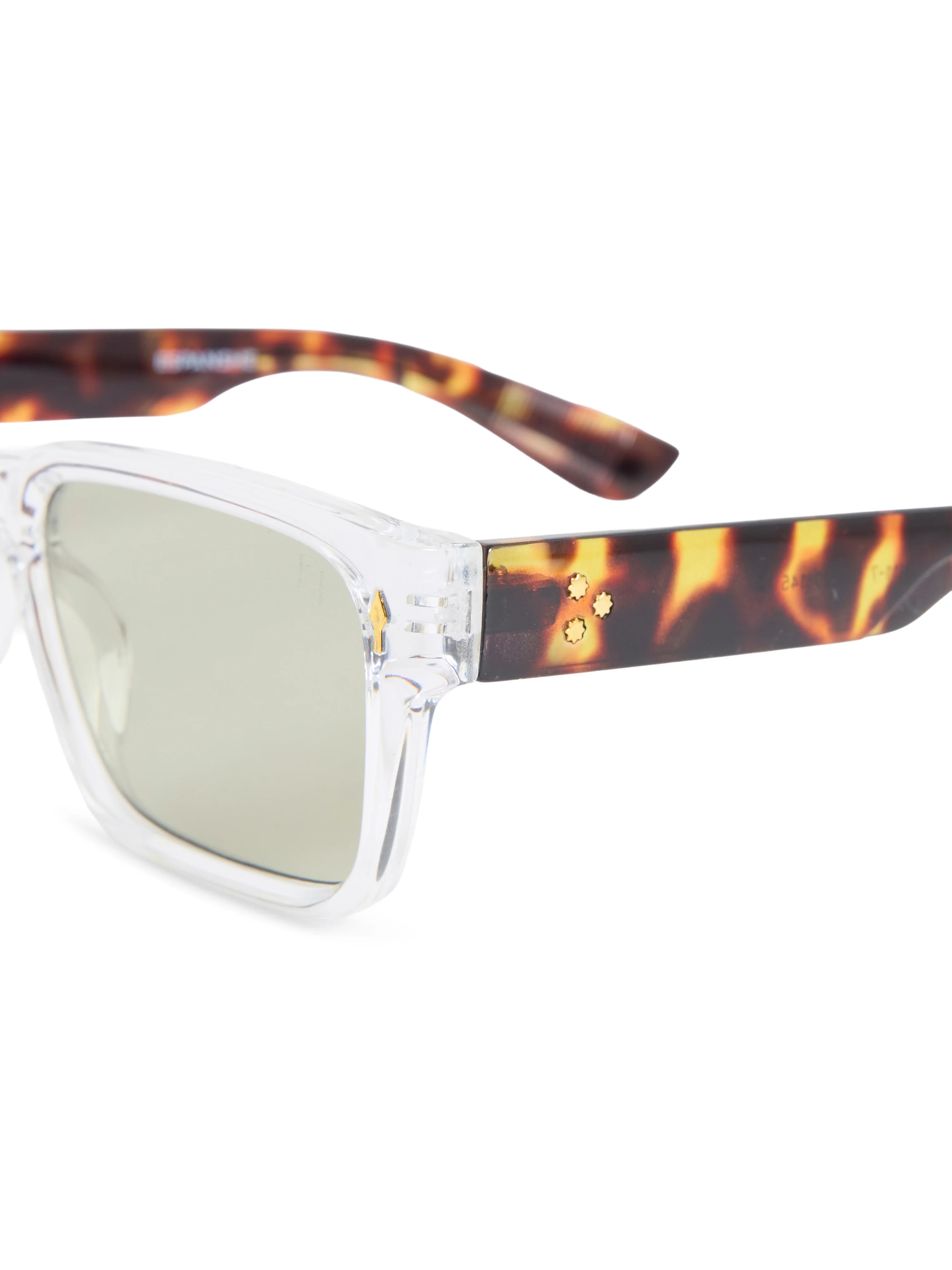 Sundown - Square Sunglass - Gold Brown - Image 3