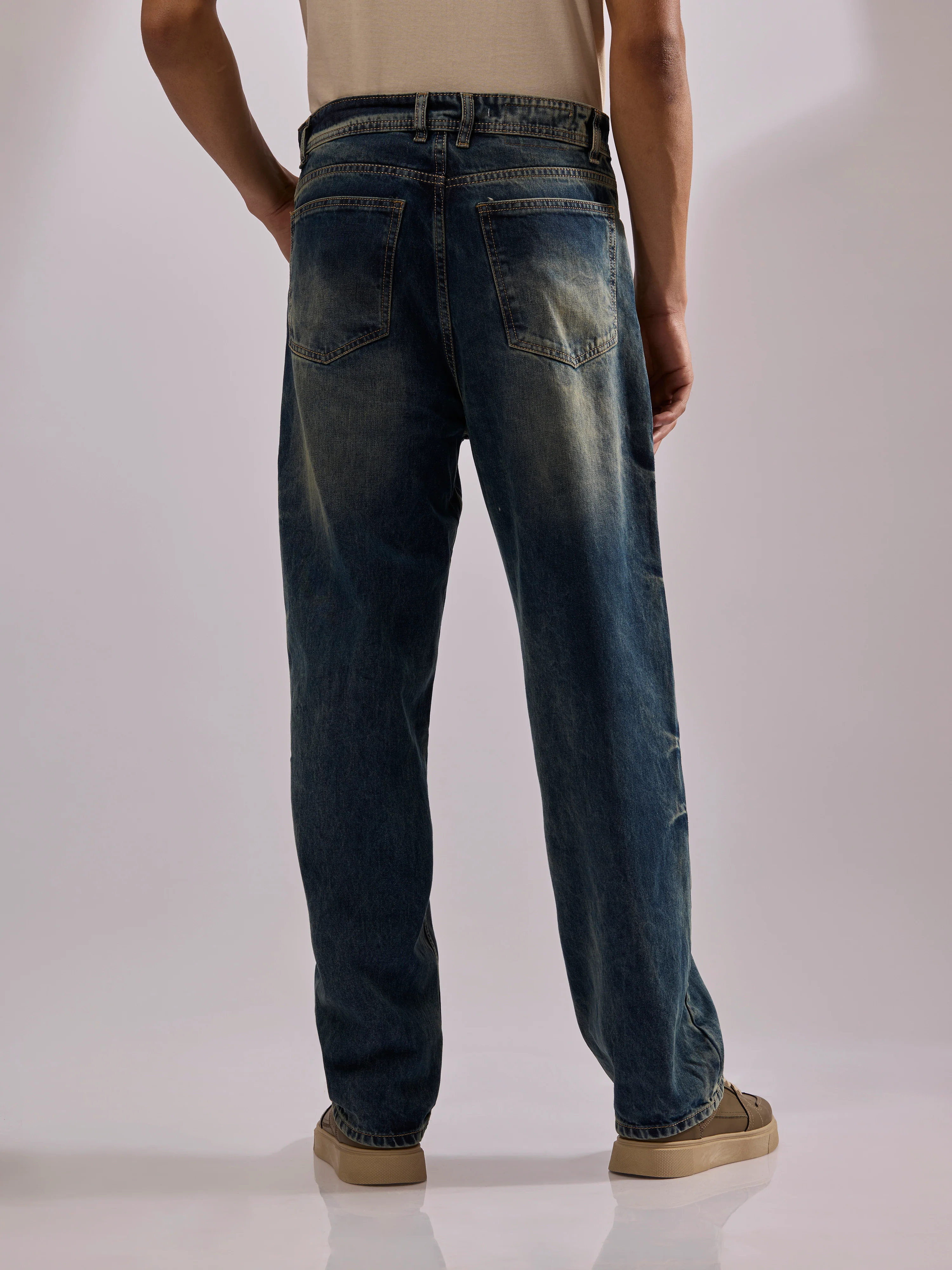 Tornix - Relaxed Fade jeans - Blue - Image 4