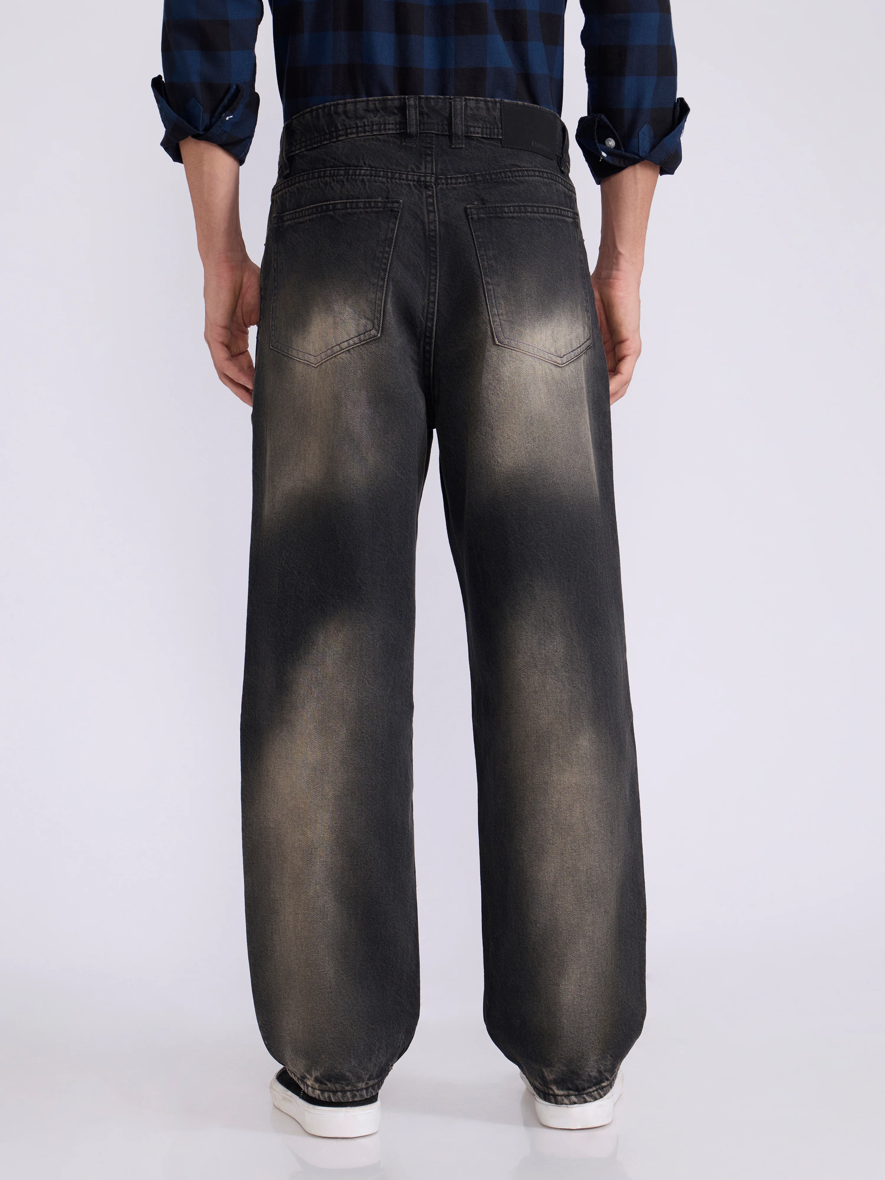 Travis - Relaxed Fit Jeans - Black Shade - Image 5