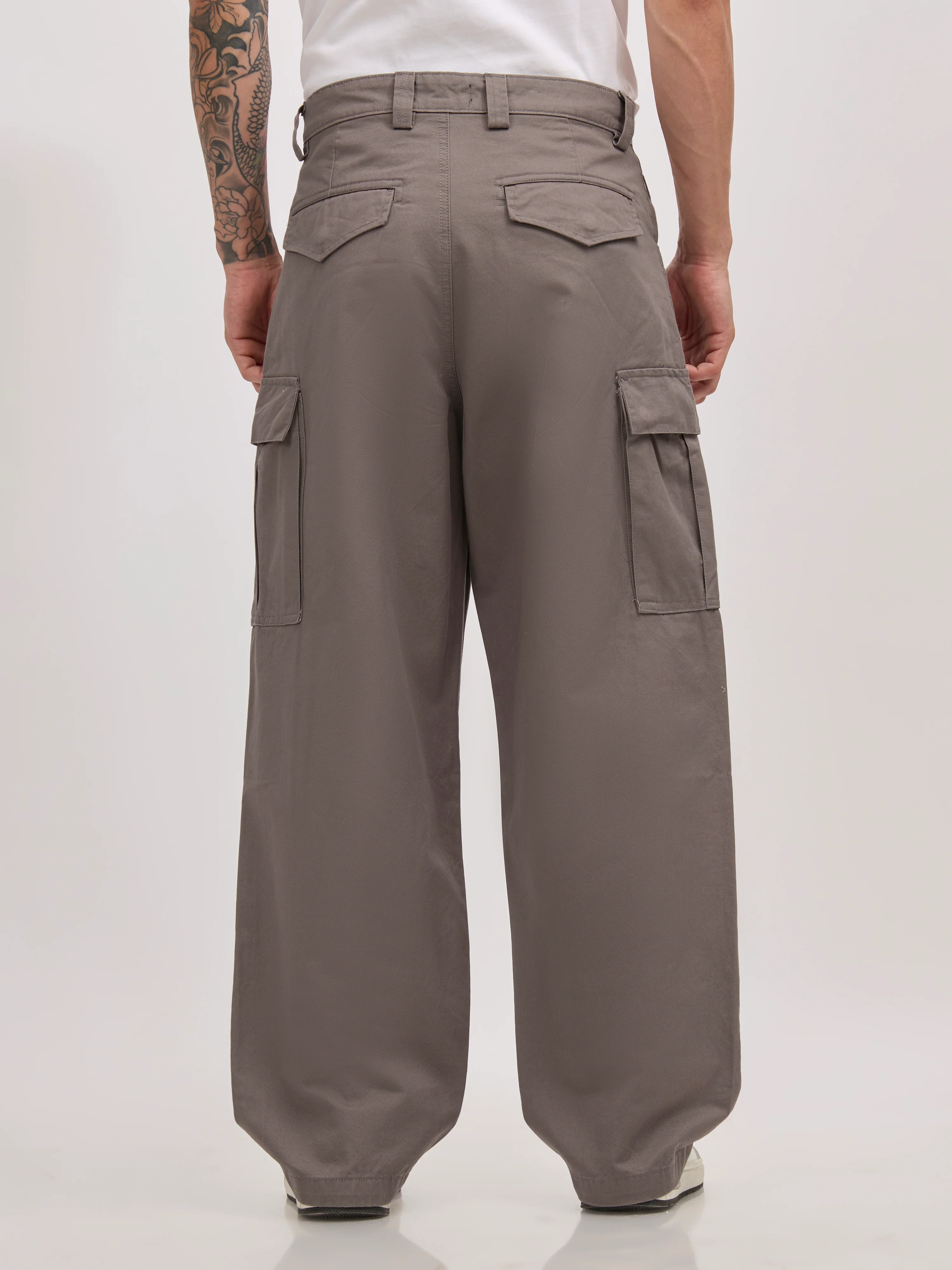 Vardon G1 - Super Baggy Cargo Pants - Dark Grey - Image 5