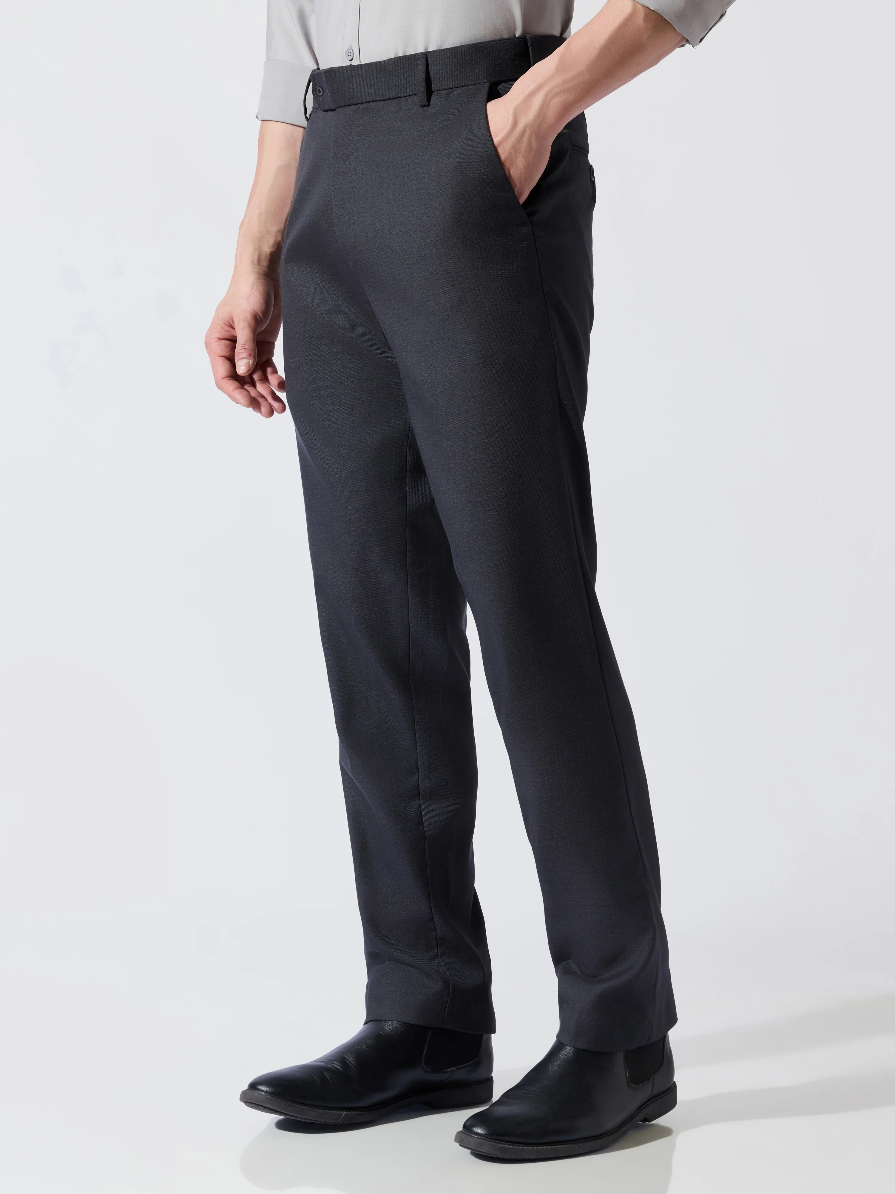 Vector - Classic Formal Pant - Dark Grey