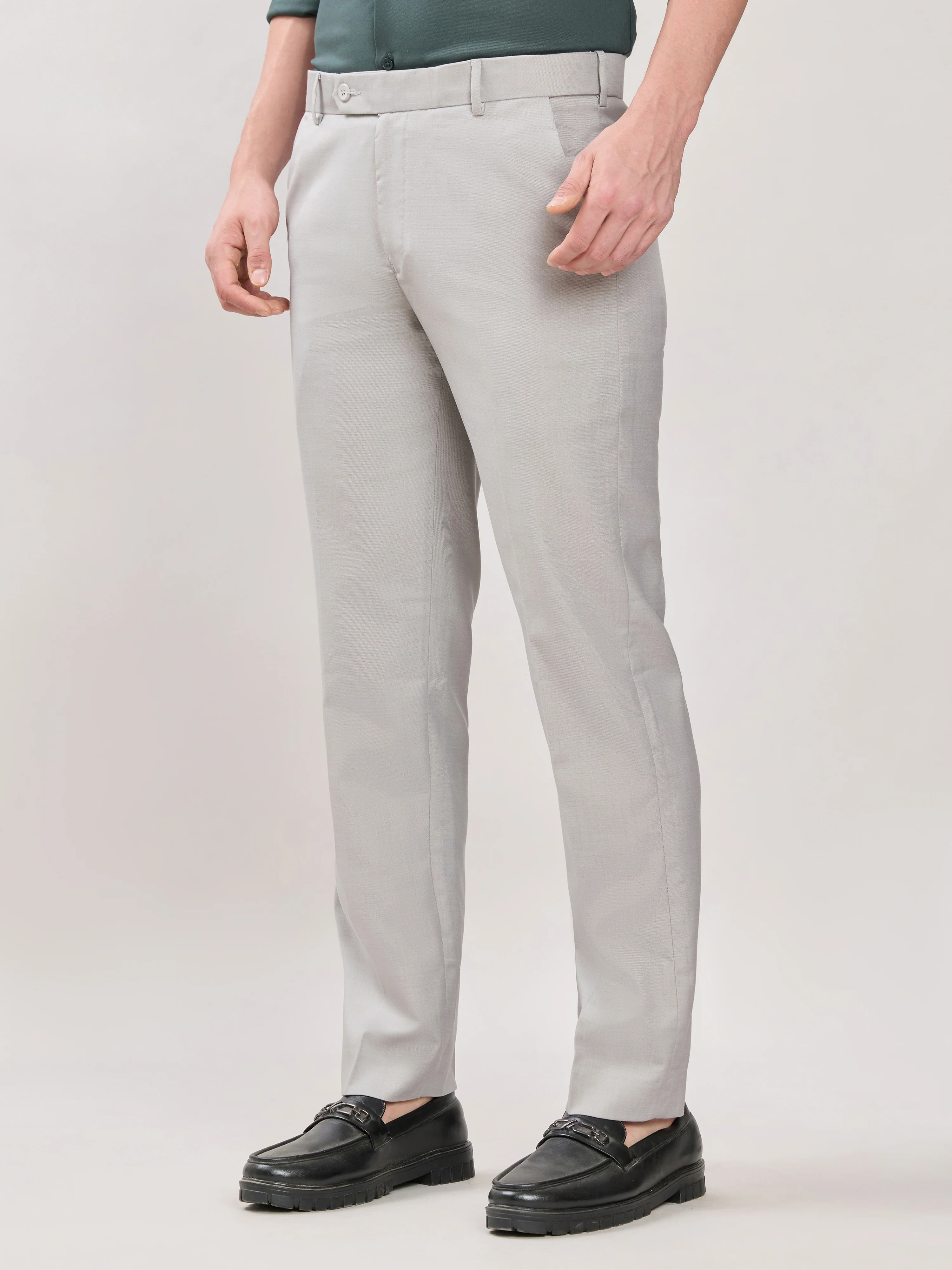 Vector - Classic Formal Pant - Light Grey