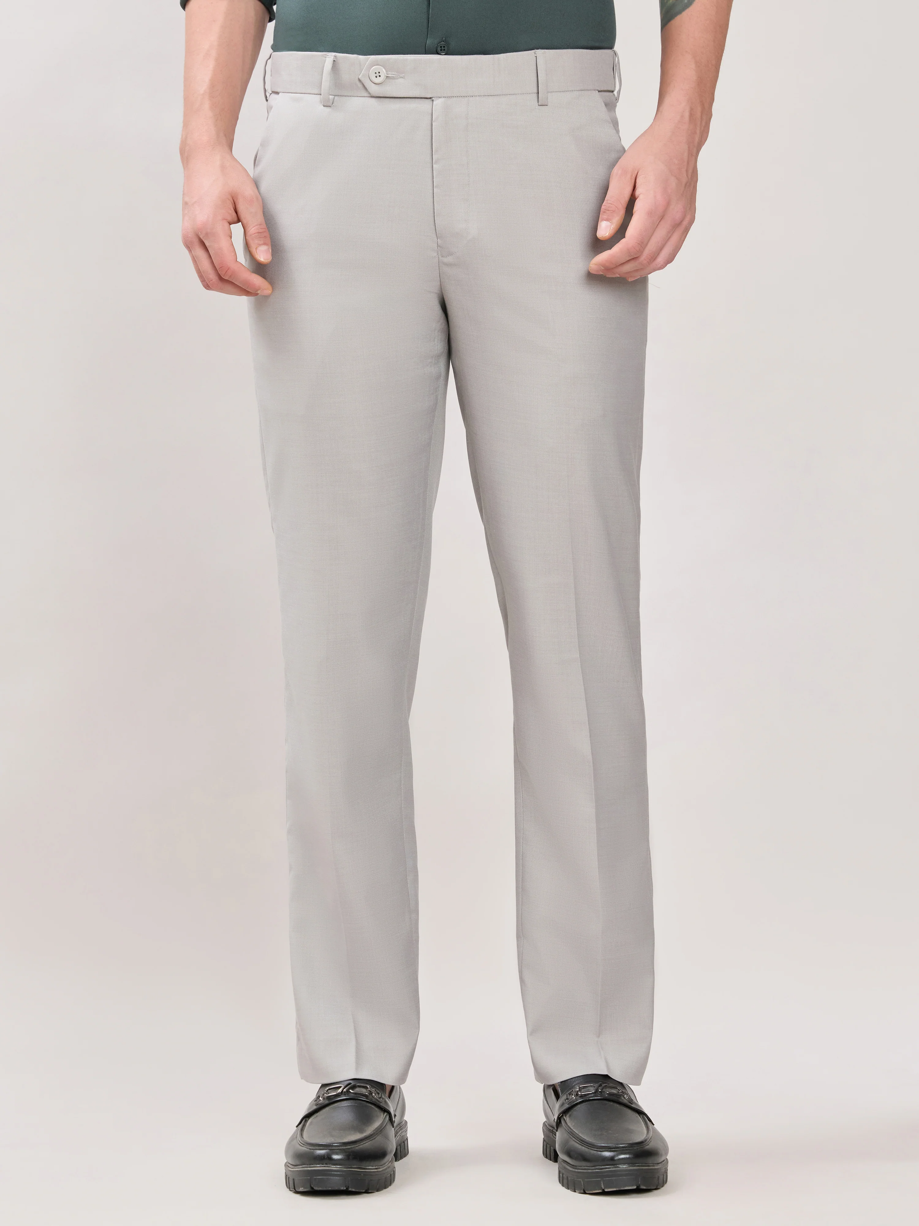Vector - Classic Formal Pant - Light Grey - Image 4