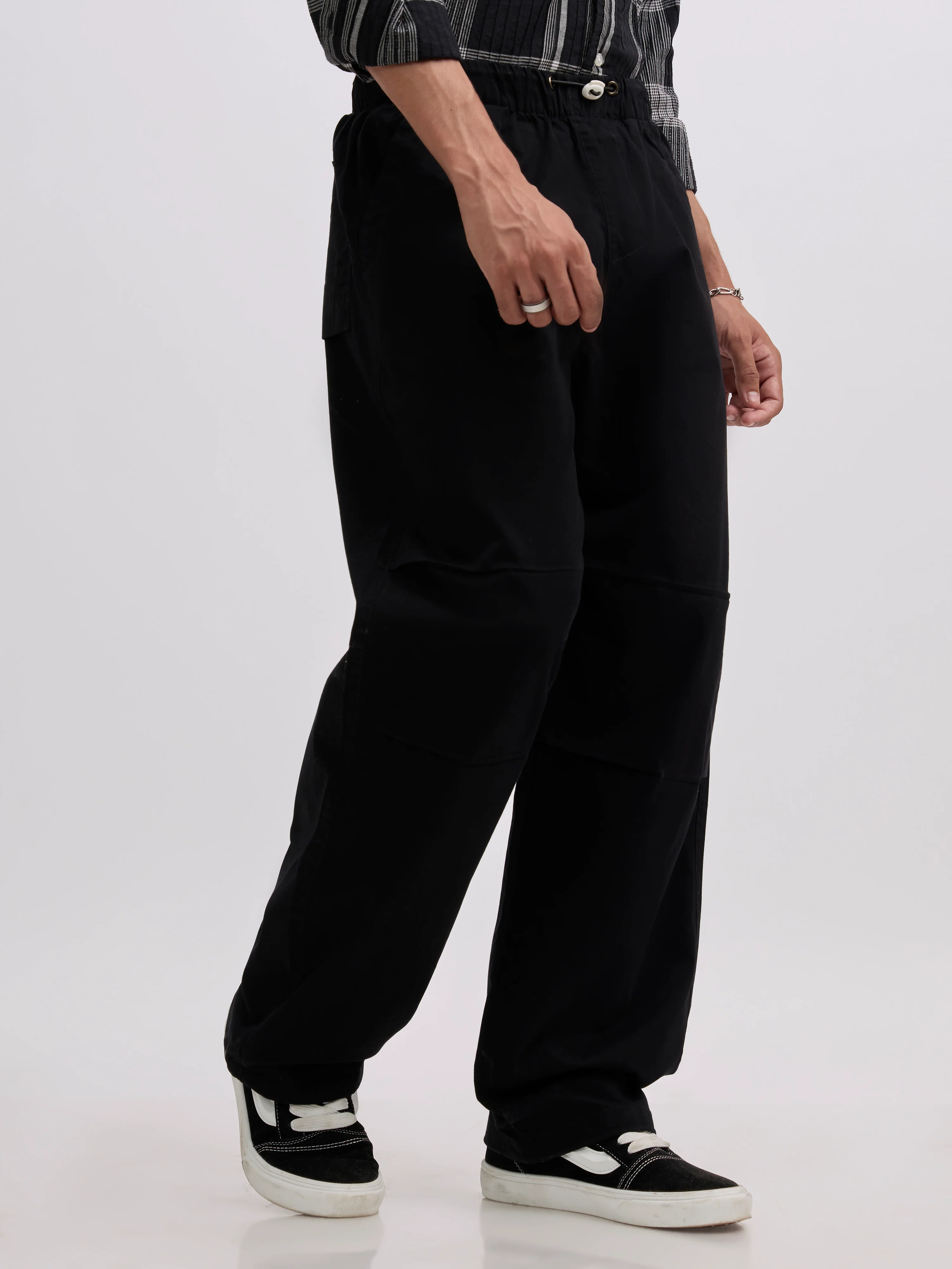 Vibeflex - Parachute Joggers - Black - Image 5