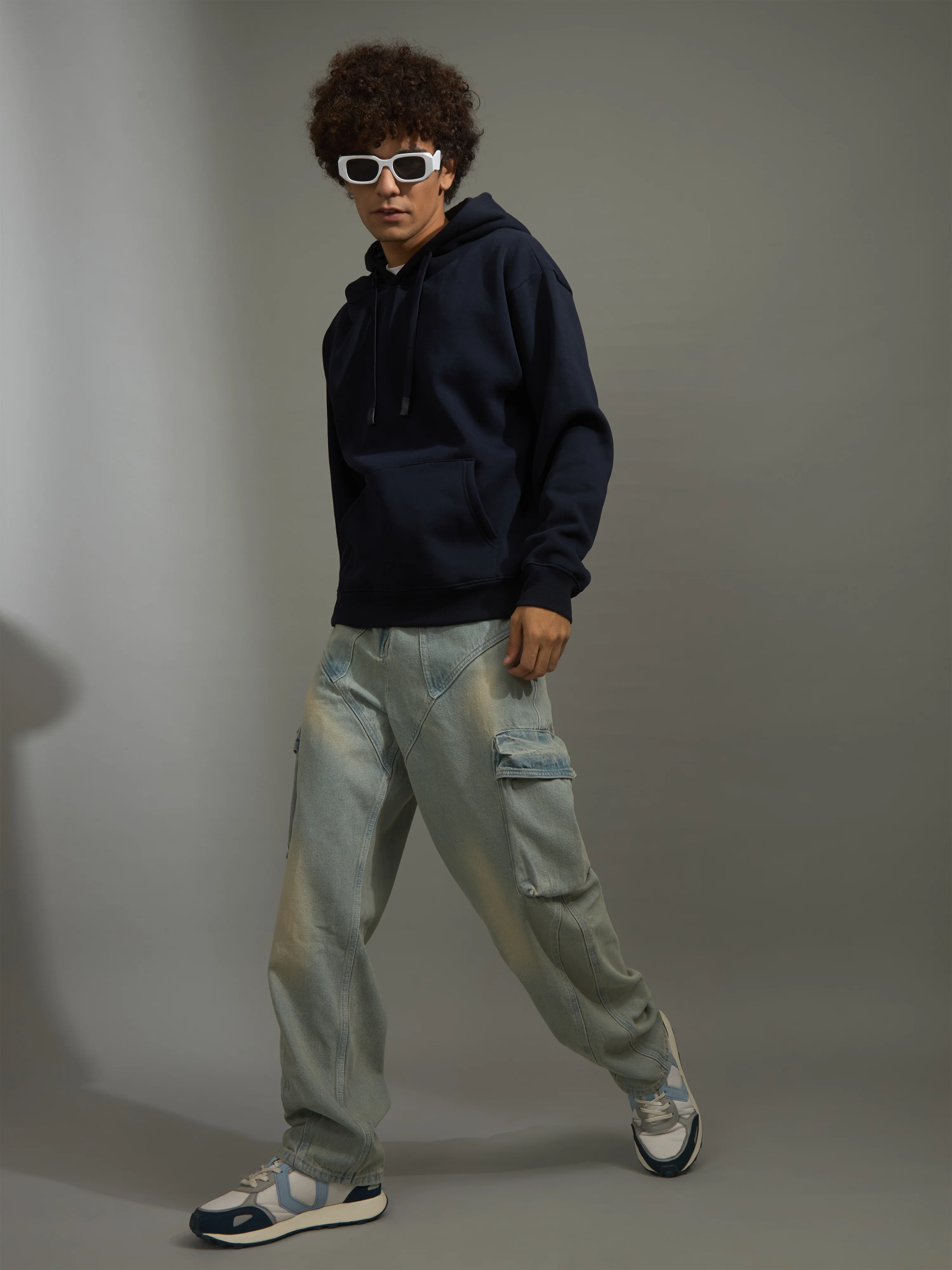 Vinnie - Cargo Jeans - Blue - Image 4