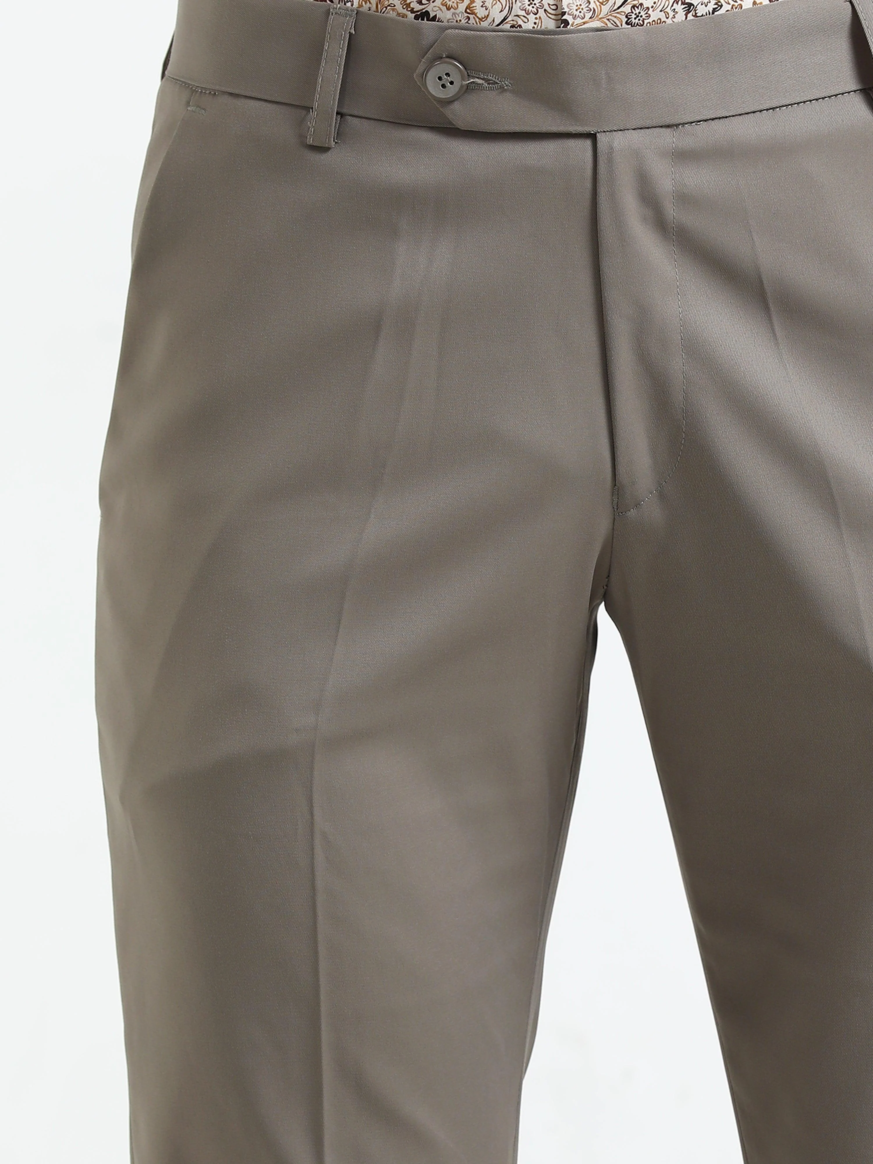 Wee Boot Cut Formal Pant - Brown - Image 3