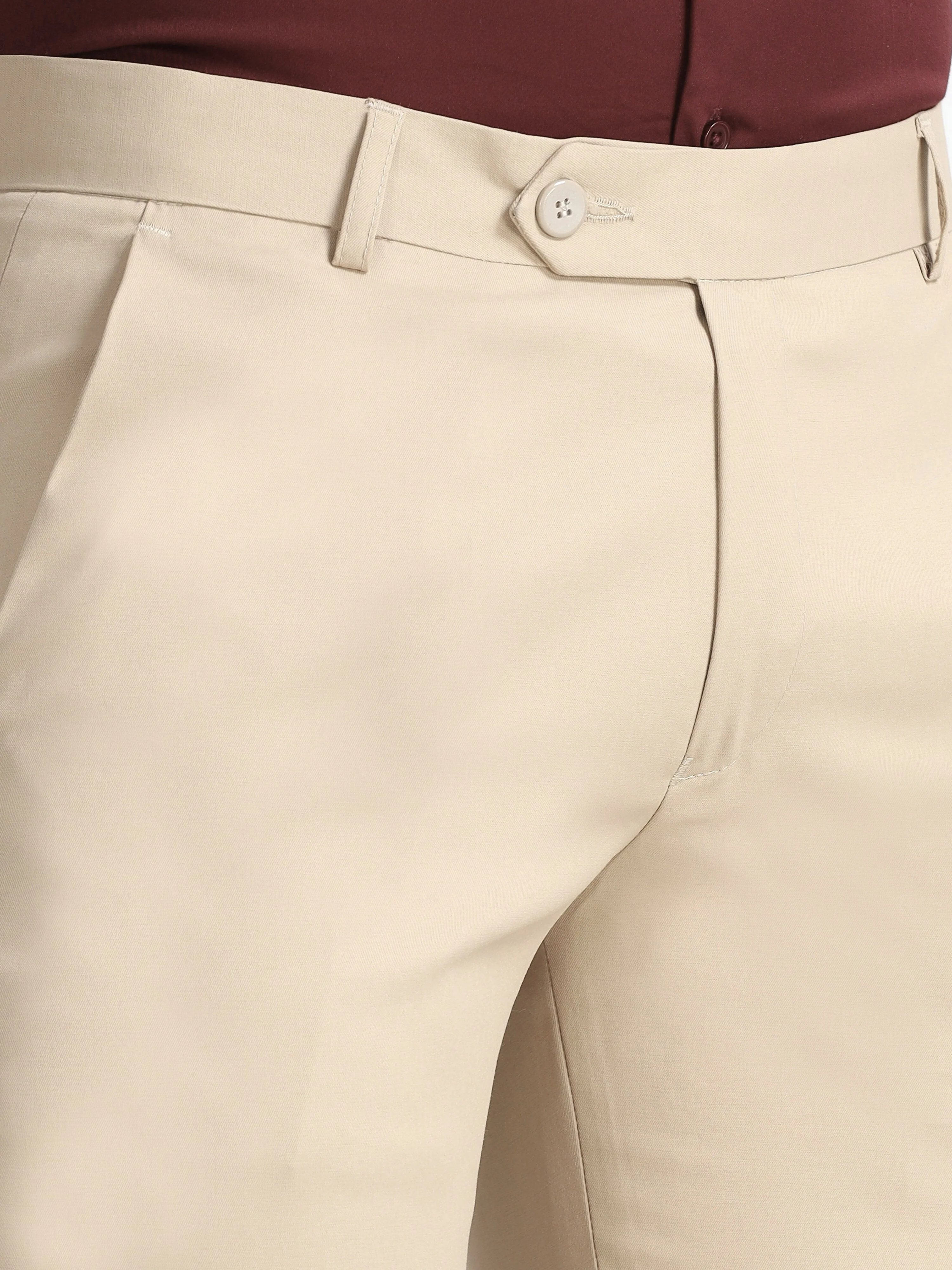 Wee 2.0 - Bootcut Formal Pant - Beige - Image 5
