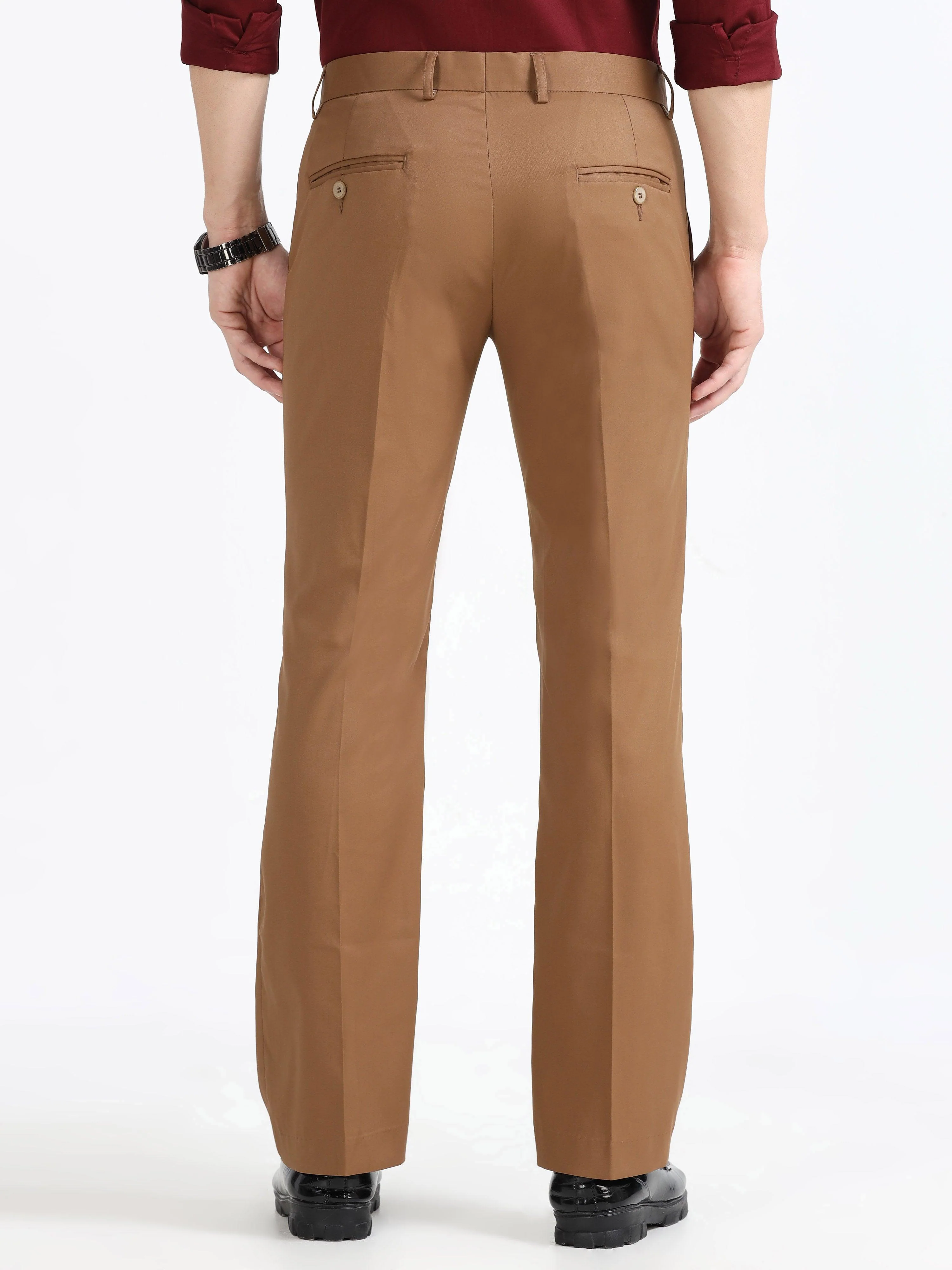 Wee 2.0 - Bootcut Formal Pant - Coffee - Image 4