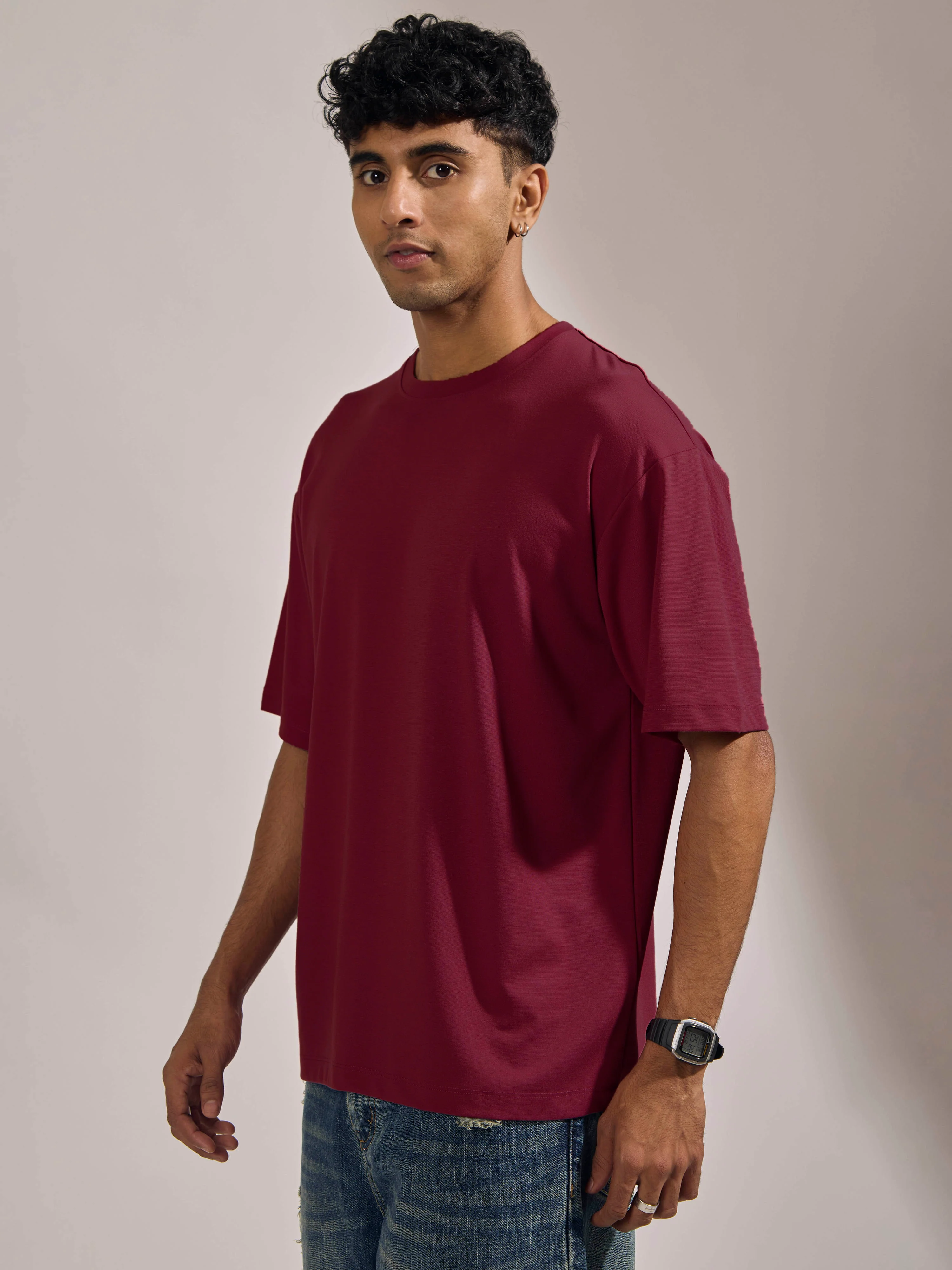 Xylia -T-Shirt - Cranberry - Image 5
