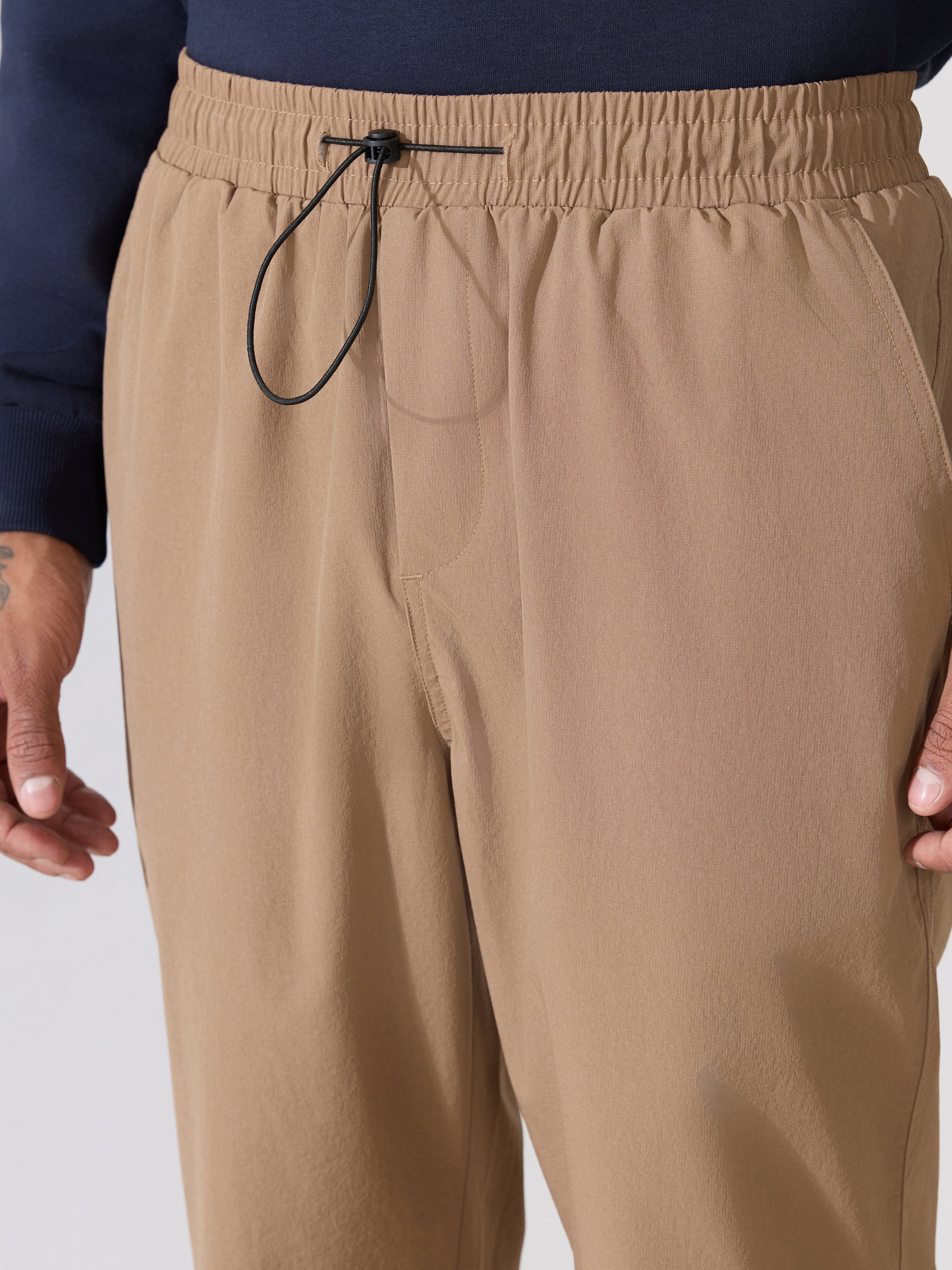 Zanto - Brown Regular Track Pant - Image 3