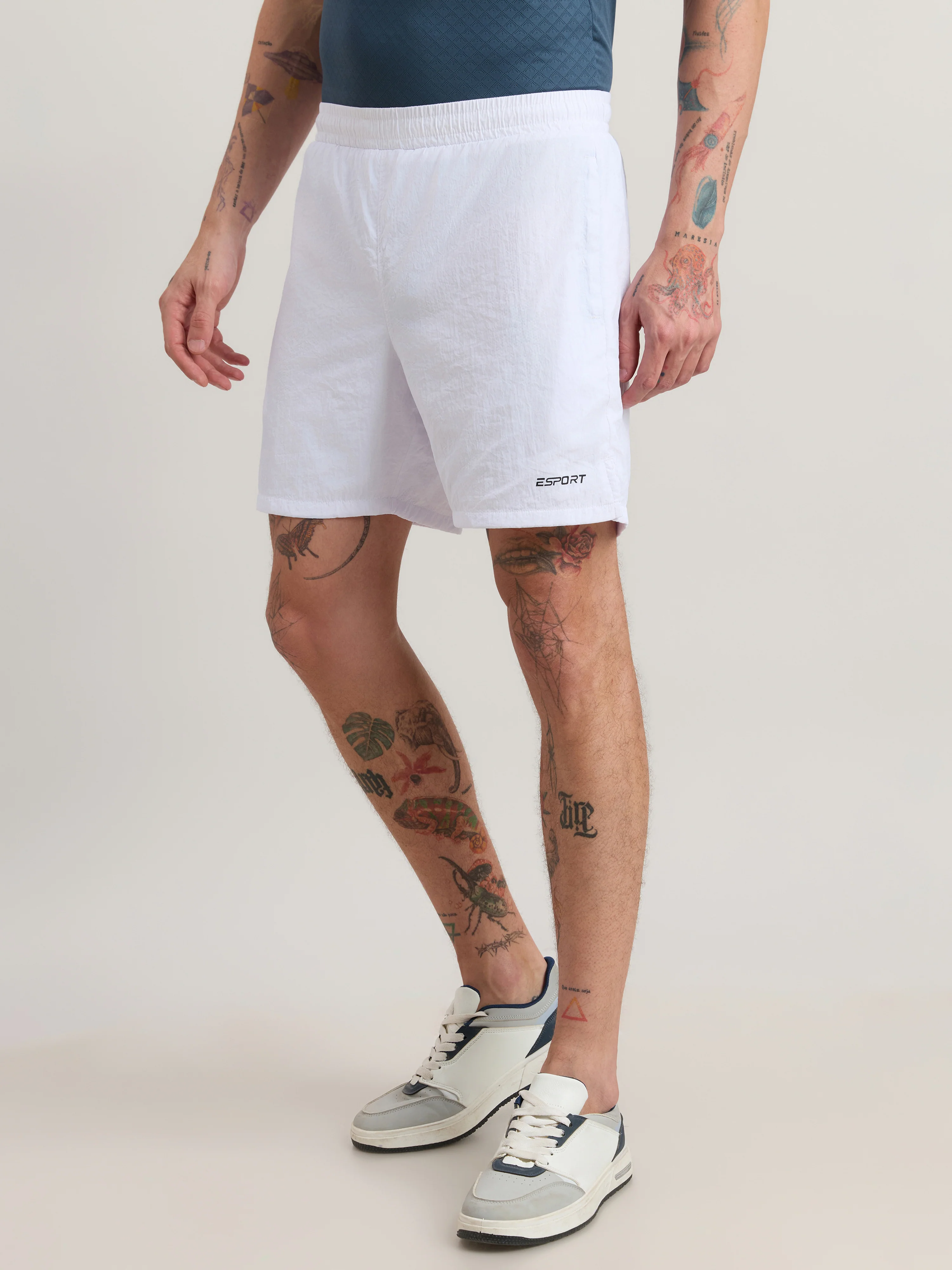 Zyphic - Sport Shorts - White - Image 5